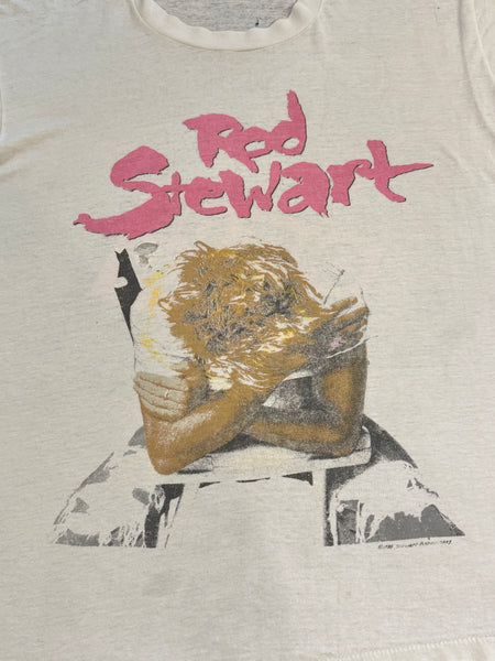 Vintage 80s Rod Stewart ‘Out of Order’ T-shirt (L/XL)