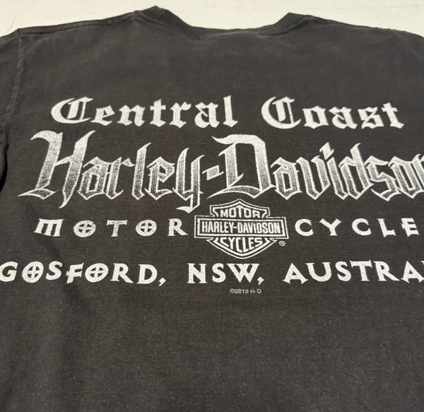 Vintage Harley Davidson Central Coast 2001 T-shirt (S-M)