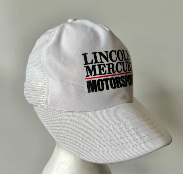 Vintage Lincoln Motorsport Trucker Hat