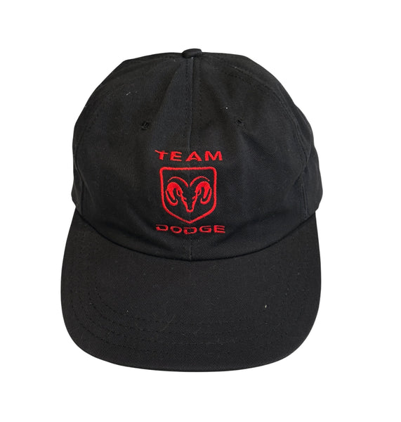 Vintage Team Dodge Black Cap