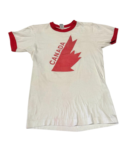 Vintage Canada Ringer T-shirt (XS)