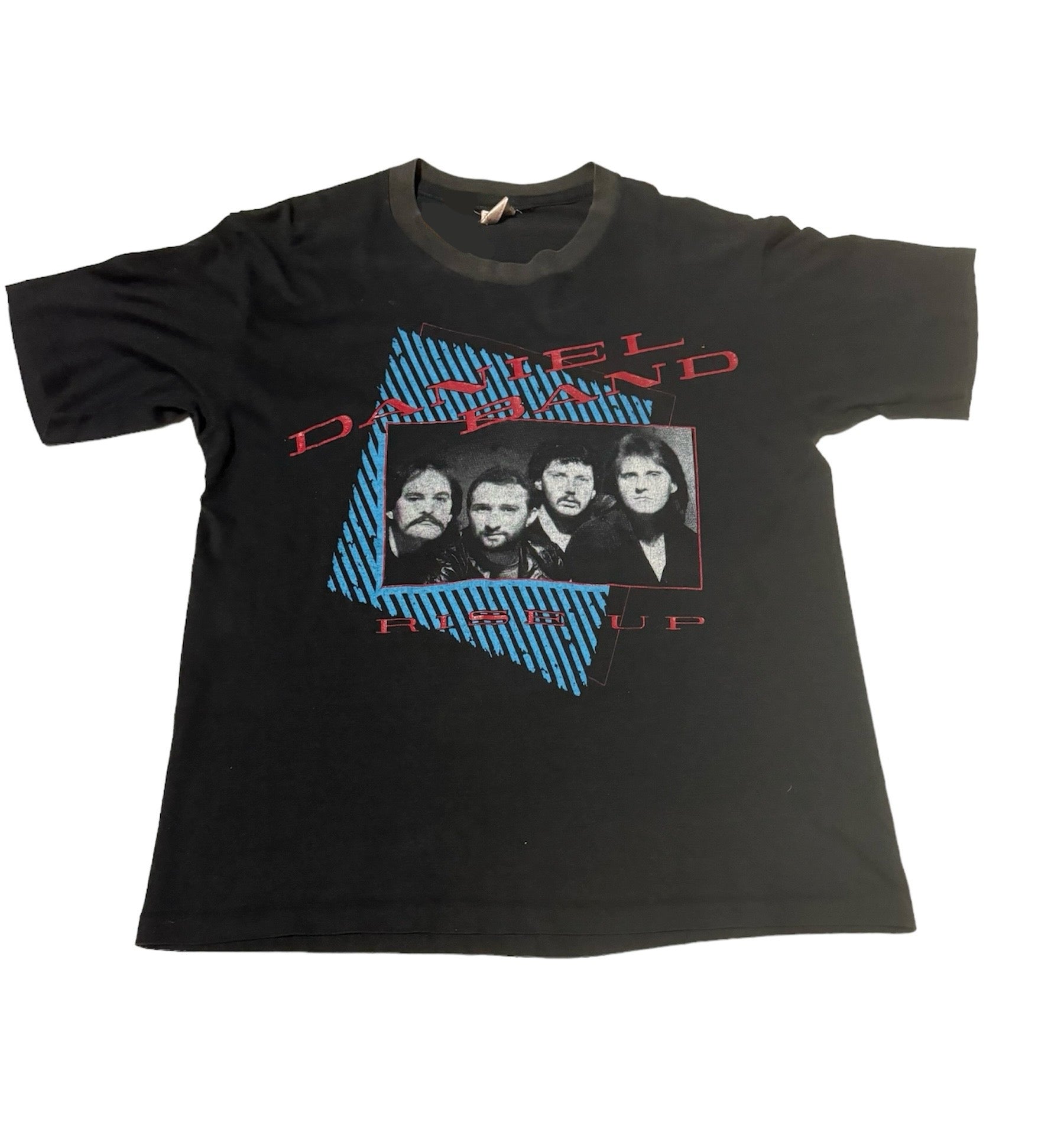 Vintage 80s Daniel Band- Rise Up Tour T-shirt (S-M)