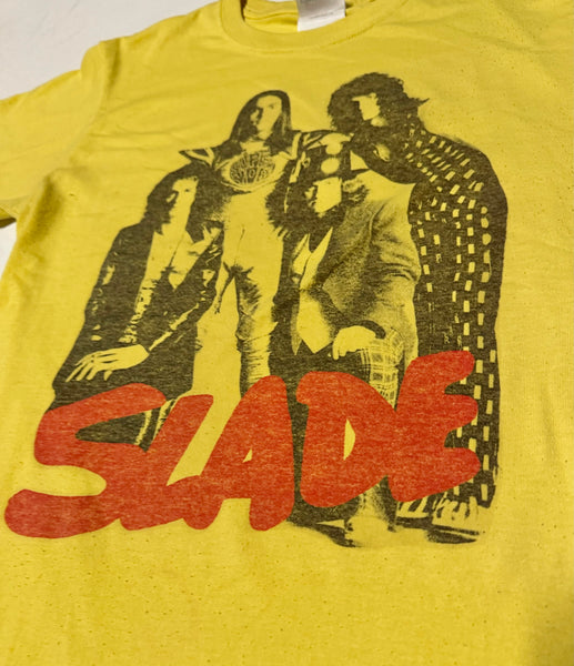 Vintage Slade Yellow T-shirt (S)