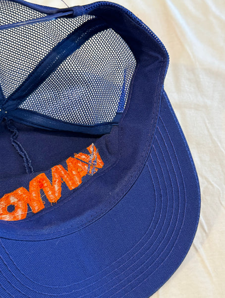 Vintage VANYO Blue Trucker Hat