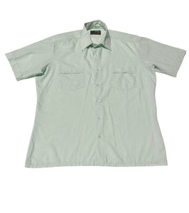 Vintage 70s Pastel Short-sleeve Shirt (M)