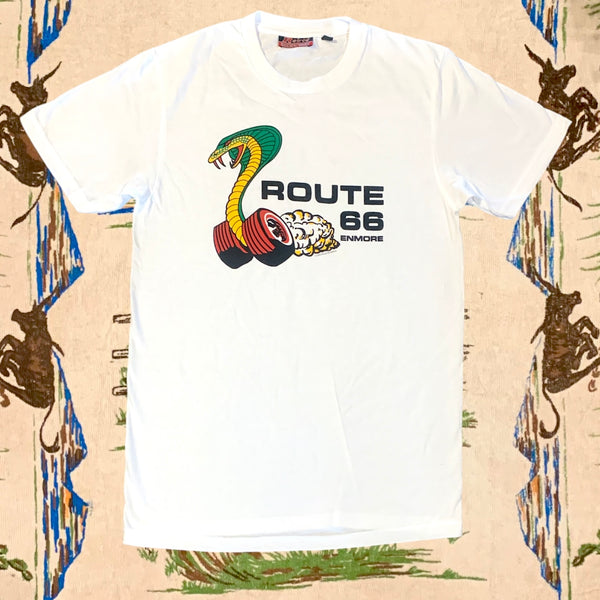 Route 66  Cobra T-Shirt - White/col