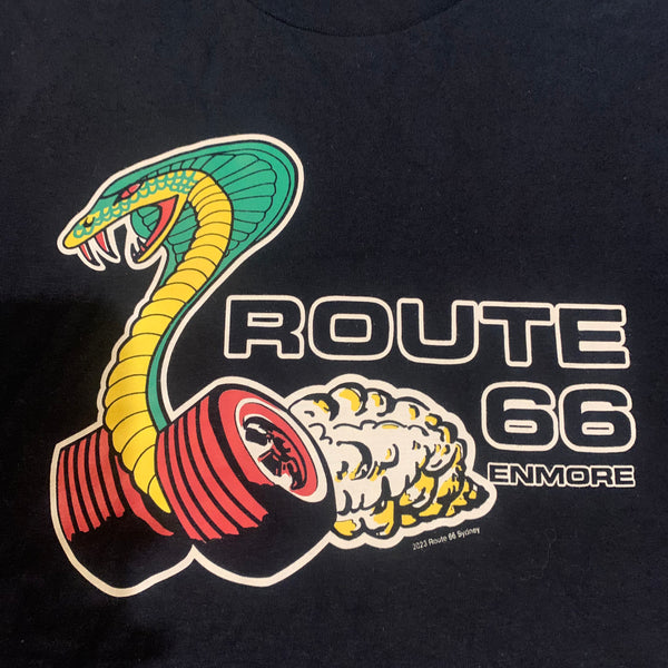 Route 66  Cobra T-Shirt - Black/col